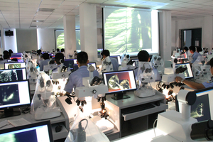 体视显微镜互动教室  询价
